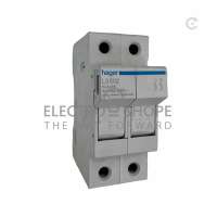 HAGER, FUSE CARRIER, 2P, 32A, INSULATION VOLTAGE 690V, FUSE SIZE 10.3 x 38, 50/60 Hz, IP20, LS502