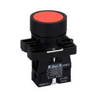 HIMEL, PUSH BUTTON, RED, CONTACT 1NC, 22mm, IP 40, HLAY5EA42