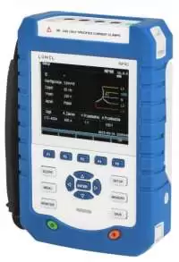 LUMEL, PORTABLE POWER QUALITY ANALYZER, NP40, 320x240 RESOLUTION, MEASUREMENT VOLTAGE/CURRENT/FREQUENCY/HARMONICS/POWER/ENERGY, WITH 4 x Rogowski coils PY 5000A, IP 51, NP40 200M2
