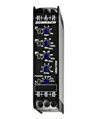 SCHRACK, VOLTAGE MONITORING RELAY, 1 PHASE, SUPPLY VOLTAGE: 24-240V AC/DC, 2CO, UR6U1052