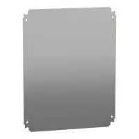 SCHNEIDER ELECTRIC, MOUNTING PLATE, SPACIAL, H: 500mm, W: 400mm, PLAIN, NSYMM54