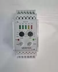 VERITEK, ELR, SENSING RANGE: 30mA TO 30A, TIME DELAY: 0-10 SEC, DIN RAIL MOUNT, AUX. SUPPLY: 90-270V AC/DC, OLD VIPS 98P, EARTH LEAKAGE RELAY