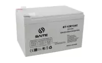 SAITE, VRLA AGM BATTERY, VOLTAGE 12V, CAPACITY_20HR 12AH, STANDARD TERMINAL F01/F02, BT-12M12AC