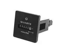 GIC, HOUR METER, SUPPLY VOLTAGE: 90-264V AC, 50/60 Hz, SQUARE MOUNT, 6 DIGIT, IP66, LA25F1