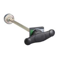 SCHNEIDER ELECTRIC, Compact INS/INV 320 to 630, Compact INSJ400, EXTENDED ROTARY HANDLE BLACK, 31052
