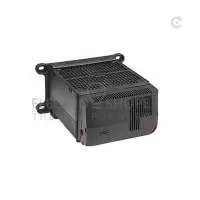 STEGO, FAN HEATER, DCR 130, 200W, WITH THERMOSTAT -20 TO 40 DegC, WITHOUT INTERNAL TEMP. SENSOR, DIN RAIL OR SCREW MOUNT, AIR FLOW 160 m3/h, 24V DC, IP 20, 13092.1-13
