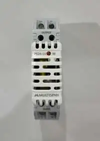 MULTISPAN, POWER SUPPLY, DIN RAIL MOUNT, 24W, VOLTAGE I/P: 100-270V AC, 50/60Hz, VOLTAGE O/P: 24V DC, 1A, PS24-1A, PS24-1A-01