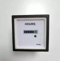 ZIEGLER, HOUR RUN METER, SUPPLY VOLTAGE: 100-125V AC, 60 Hz, 72x72MM, ETM 72_100-125V AC