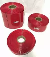 POWERMAT PVC HEAT SHRINKABLE SLEEVE, Thickness 0.17mm , 210mm RED, PMTHS-100210R