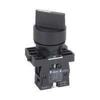 HIMEL, SELECTOR SWITCH, 3 POSITION, CONTACT 2NO, BLACK, 22mm, HLAY5ED33