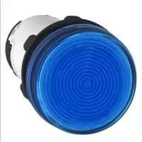 SCHNEIDER ELECTRIC, LED INDICATION LAMP, 110-120V AC, BLUE, 22 mm, IP 65, XB7EV06GP