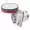 GEWISS, FLUSH-MOUNTING SOCKET-OUTLET, 63A, COLOR RED, 3P+N+E, IP DEGREE: IP66/IP67, RATED VOLTAGE: 346-415V, GW63254H