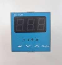 ZIEGLER, TEMPERATURE CONTROLLER, I/P: PROGRAMMABLE, O/P 1: RELAY 250V 10A, O/P 2: SSR 12V 40mA, AUX. SUPPLY: 60-280V AC/DC, ZAT TC44