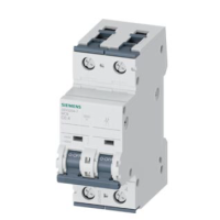 SIEMENS, SENTRON, MCB, 2P, 4A, 10kA, 400V AC, 440V DC, IP20, 5SY5204-7