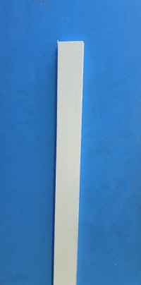 FRP FLAT PLATE, W: 60mm x THK: 20mm x L: 1MTR, WHITE COLOR, PTC-PF-6020