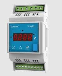 ZIEGLER, PROGRAMMABLE VOLTAGE PROTECTOR, DIGITAL, DIN RAIL MOUNT, 3 PHASE, VOLTAGE I/P: 100-600V L-L AC, AUXILIARY SUPPLY: 60-300V AC/DC, RELAY 1CO+1CO, ZAR SCRV