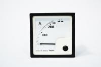 ZIEGLER, AMMETER, 2400/5A x2, 72x72mm, 90DEG, CL-1.5, IP52, EQ72 