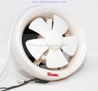 SINAR Exhaust Fan Glass Mounted Round 20cm 8 inch -SFR-20N