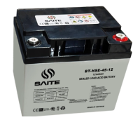 SAITE, VRLA AGM BATTERY, VOLTAGE 12V, CAPACITY_10HR 45AH, STANDARD TERMINAL T21, BT-HSE-45-12