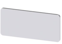 SIEMENS, LABELING PLATE, LABEL SIZE 12.5X27 MM, SILVER LABEL, BLACK FONT, WITHOUT INSCRIPTION, FOR SELF-INSCRIPTION, 3SU1900-0AC81-0AA0