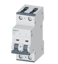 SIEMENS, SENTRON, MCB, 2P, 3A, 10kA, 400V AC, 440V DC, IP20, 5SY5203-7