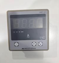 MULTISPAN, 3 PHASE AMMETER, AC, 101x101mm, CURRENT I/P: 1A/5A, CLASS 0.5, AUXILIARY SUPPLY: 100-270V AC/DC, 50/60 Hz, AMP 13-E3-00