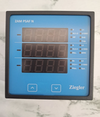 ZIEGLER, POWER MONITORING METER, I/P: 500V L-L, 5A/1A, 50/60 Hz, AUXILIARY SUPPLY: 60-300V AC/DC, WITH RS485+1 REALAY OUTPUT, ZAM PSAF N_RS485+RELAY O/P