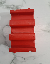 POWERMAT, MODULAR SUPPORT, DMC, RED, H: 40mm, W: 60mm, D: 35.5mm, M-310