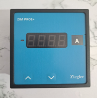 ZIEGLER, DIGITAL AMMETER DC, I/P: 5A, AUX: 40-300 V AC/DC, 96x96mm, CLASS 0.5, ZIM PROE+ CURRENT 