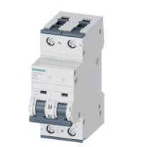 SIEMENS, SENTRON, MCB, 2P, 2A, 10kA, 400V AC, 440V DC, IP20, 5SY5202-7