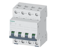 SIEMENS, SENTRON, MCB, 4P, 2A, 10kA, 400V AC, 50/60 Hz, IP20, 5SL4402-7